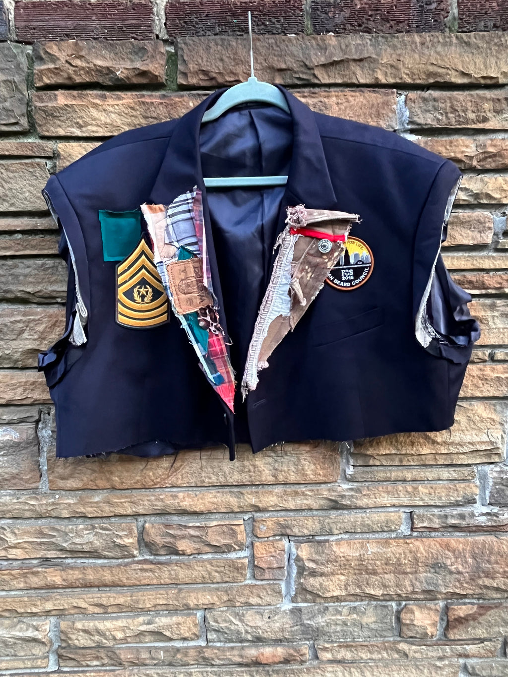 Custom Vintage 2018 Council Crop Blazer - The Vault by Sacha