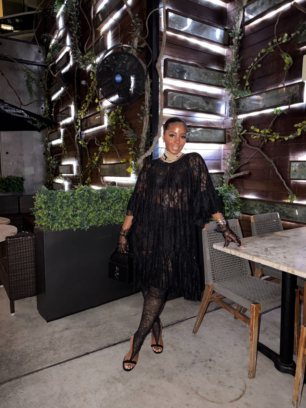 Black Lace Heirloom Dress