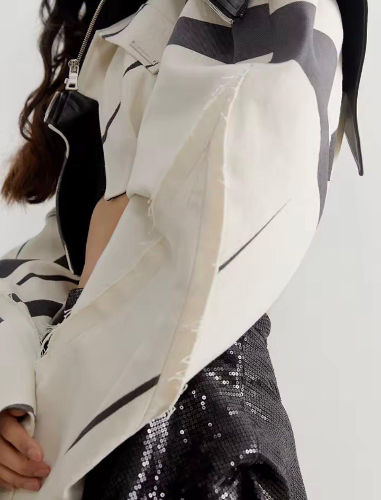 Cropped Moto Jacket - The Vault by Sacha