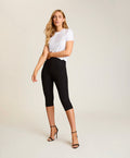 Neoprene Premium Capri Leggings - The Vault by Sacha