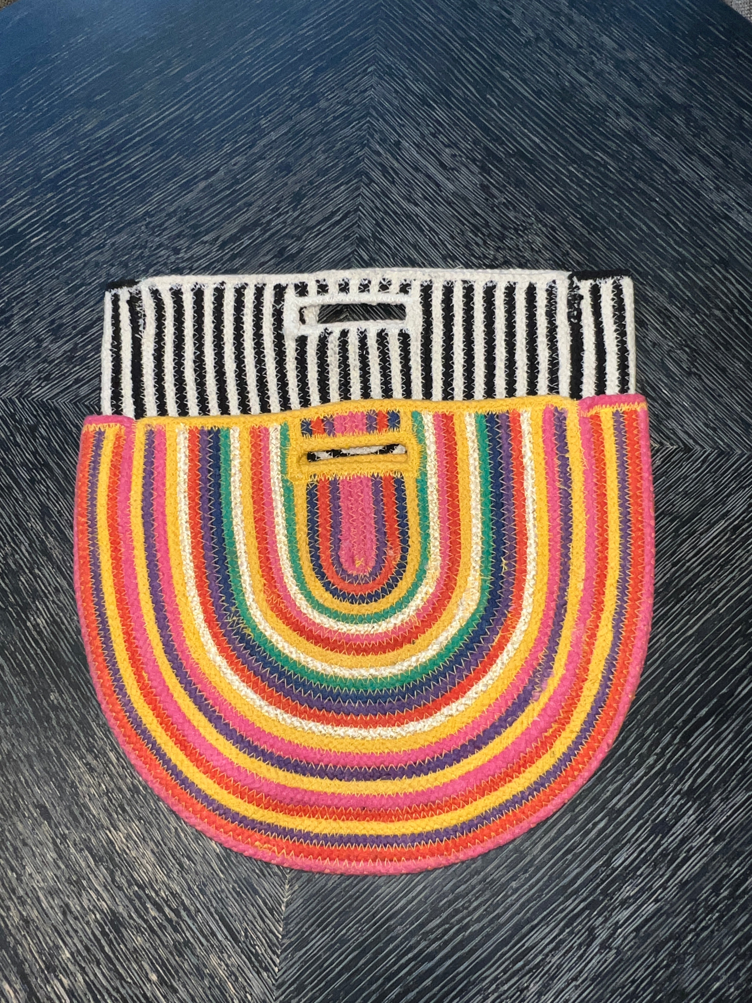 Handmade Rainbow 🌈 Beach Bag - The Vault by Sacha