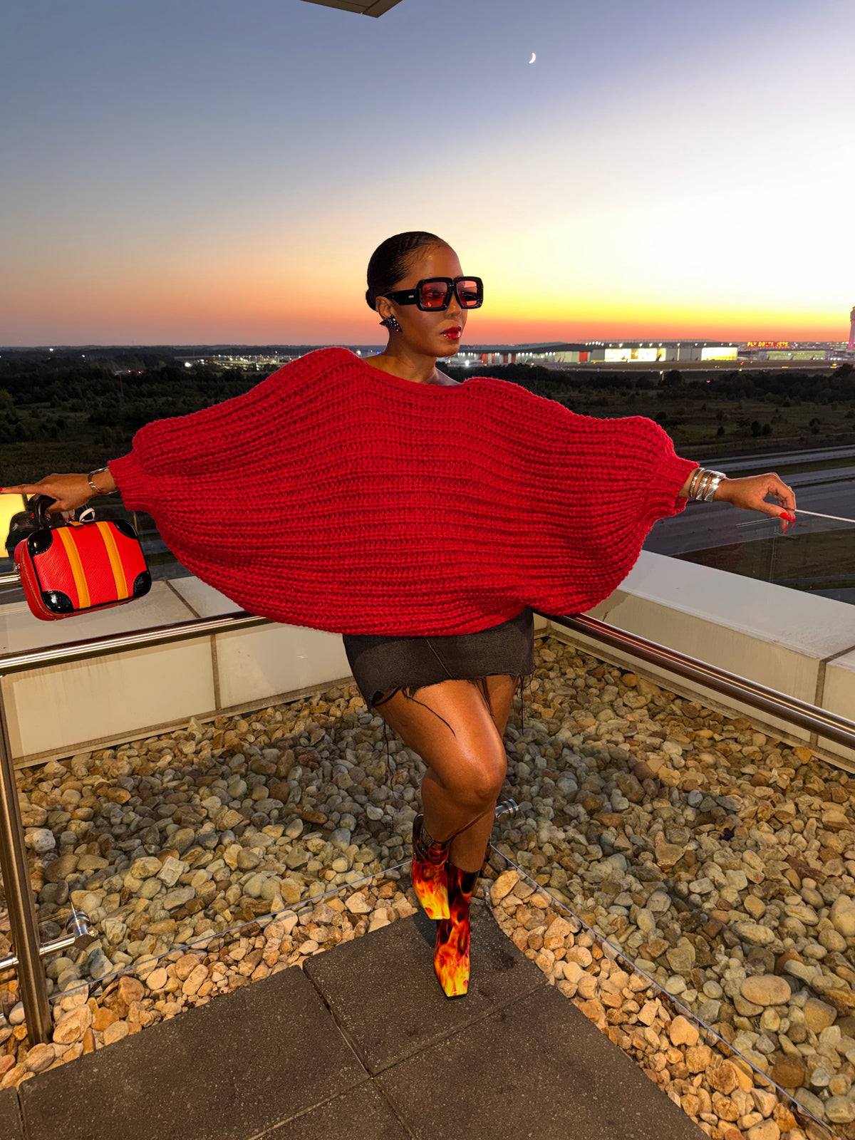 Scarlet Muse Convertible Knit Top