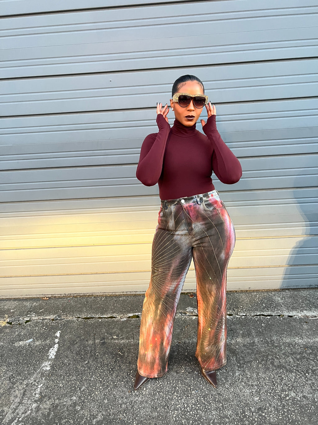 Celestial Dream Tie-Dye Jeans - The Vault by Sacha