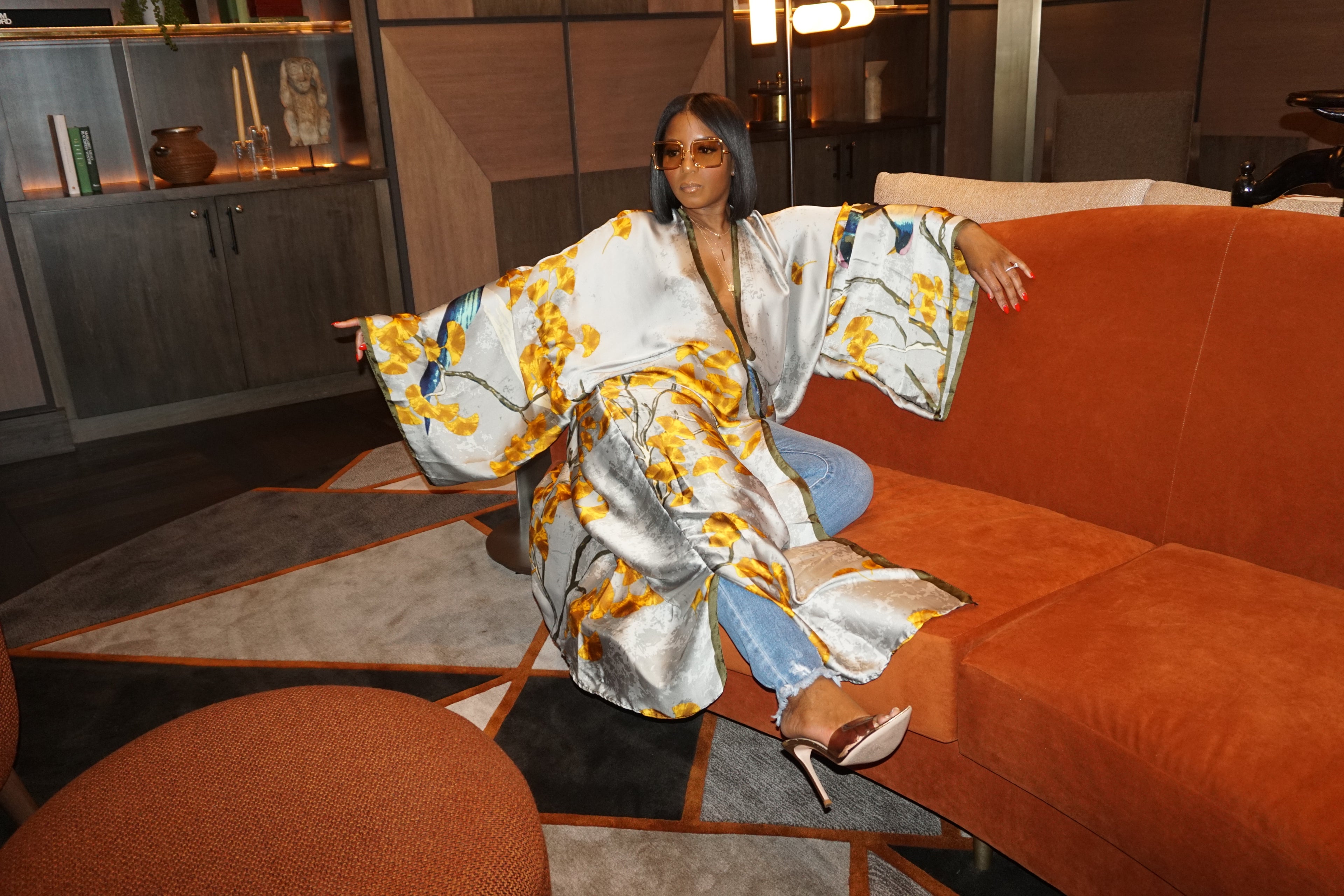 Japanese Ink-Cherry blossom kimono👘 - The Vault by Sacha