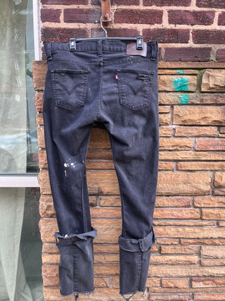 Custom Black Levi Flap Chaps - The Vault by Sacha