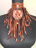 Twin souls fringe Choker