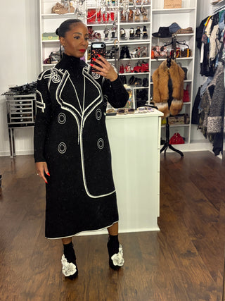 Outline Premium Knit Dress - The Vault by Sacha