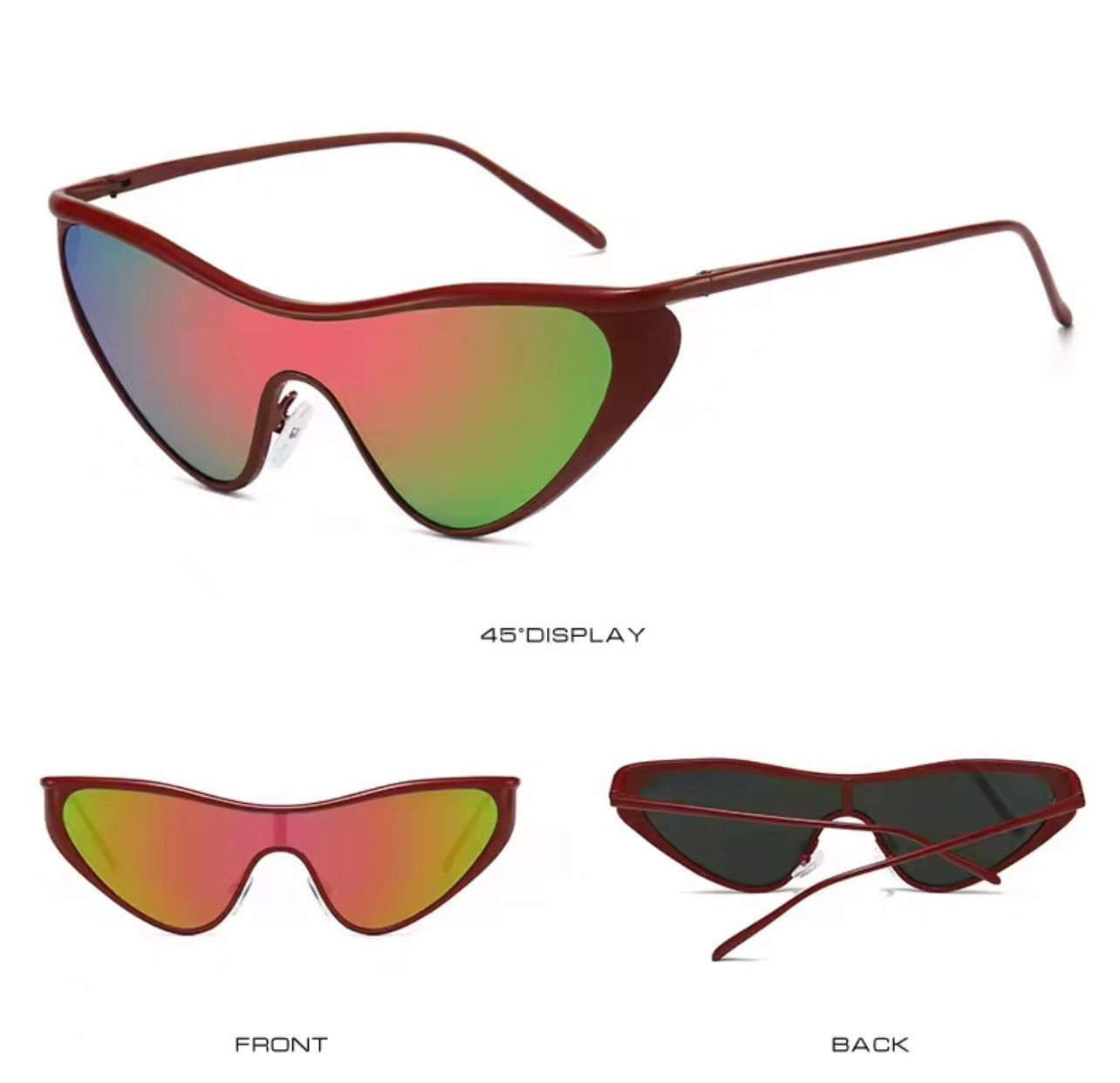 Iridescent Lens Sunglasses - The Vault by Sacha