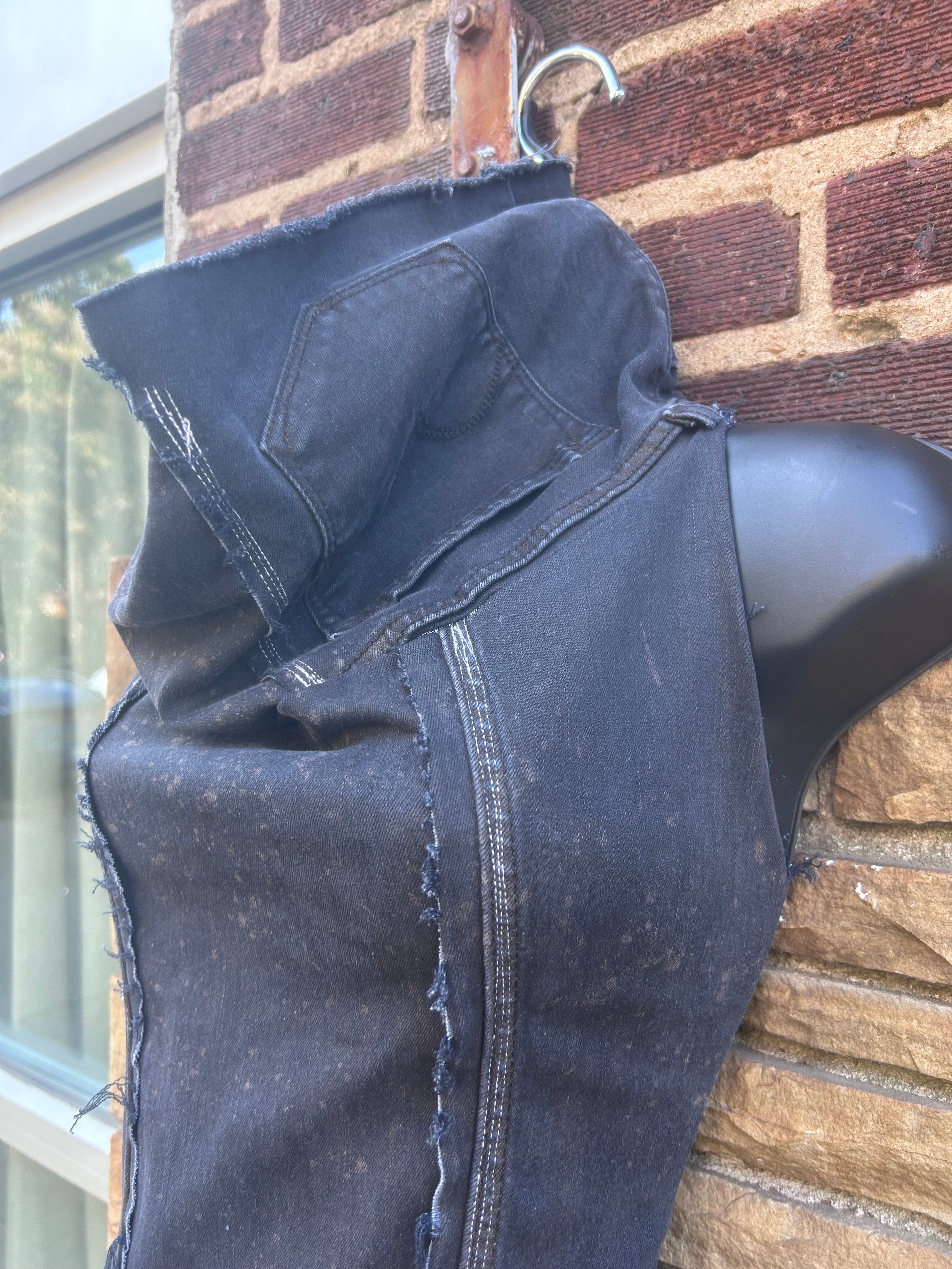 Custom Dye Black Halter - The Vault by Sacha