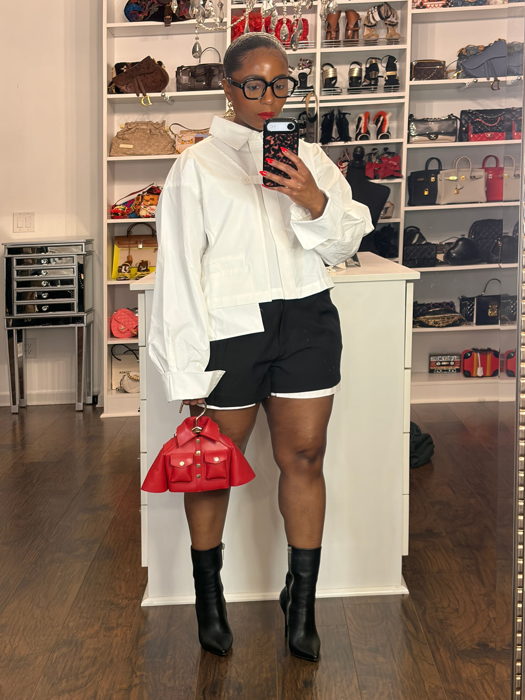 Peek-a-boo Shorts - The Vault by Sacha