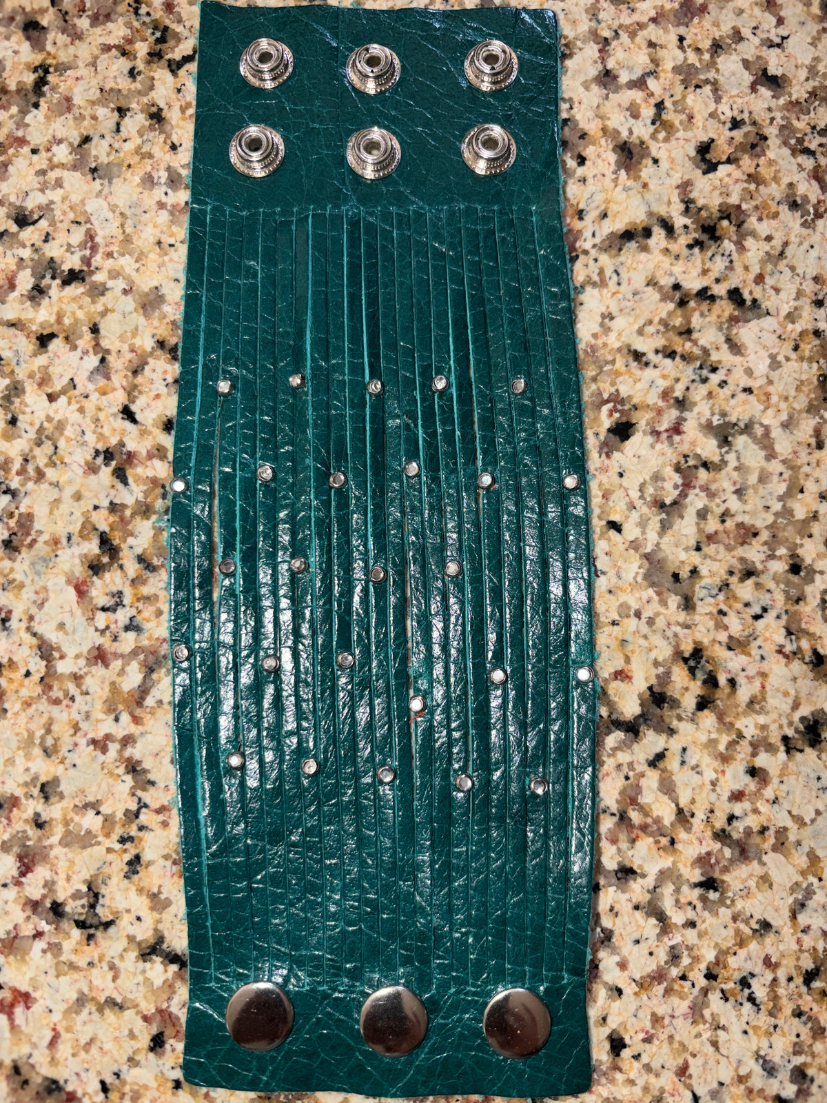 Fringe cuff bracelets