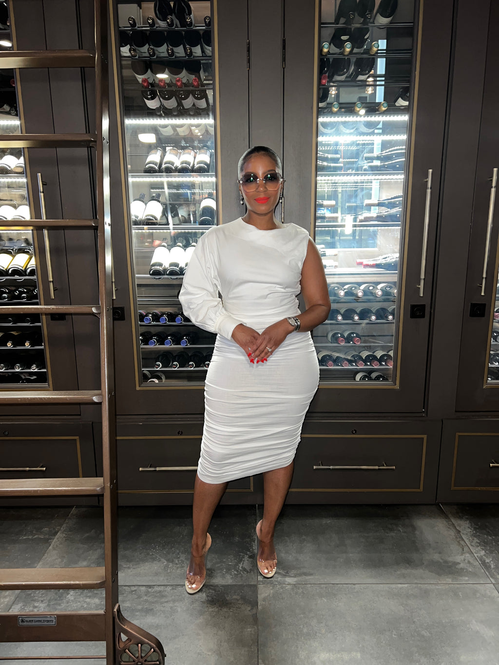 One Shoulder Dress-Final sale - The Vault by Sacha