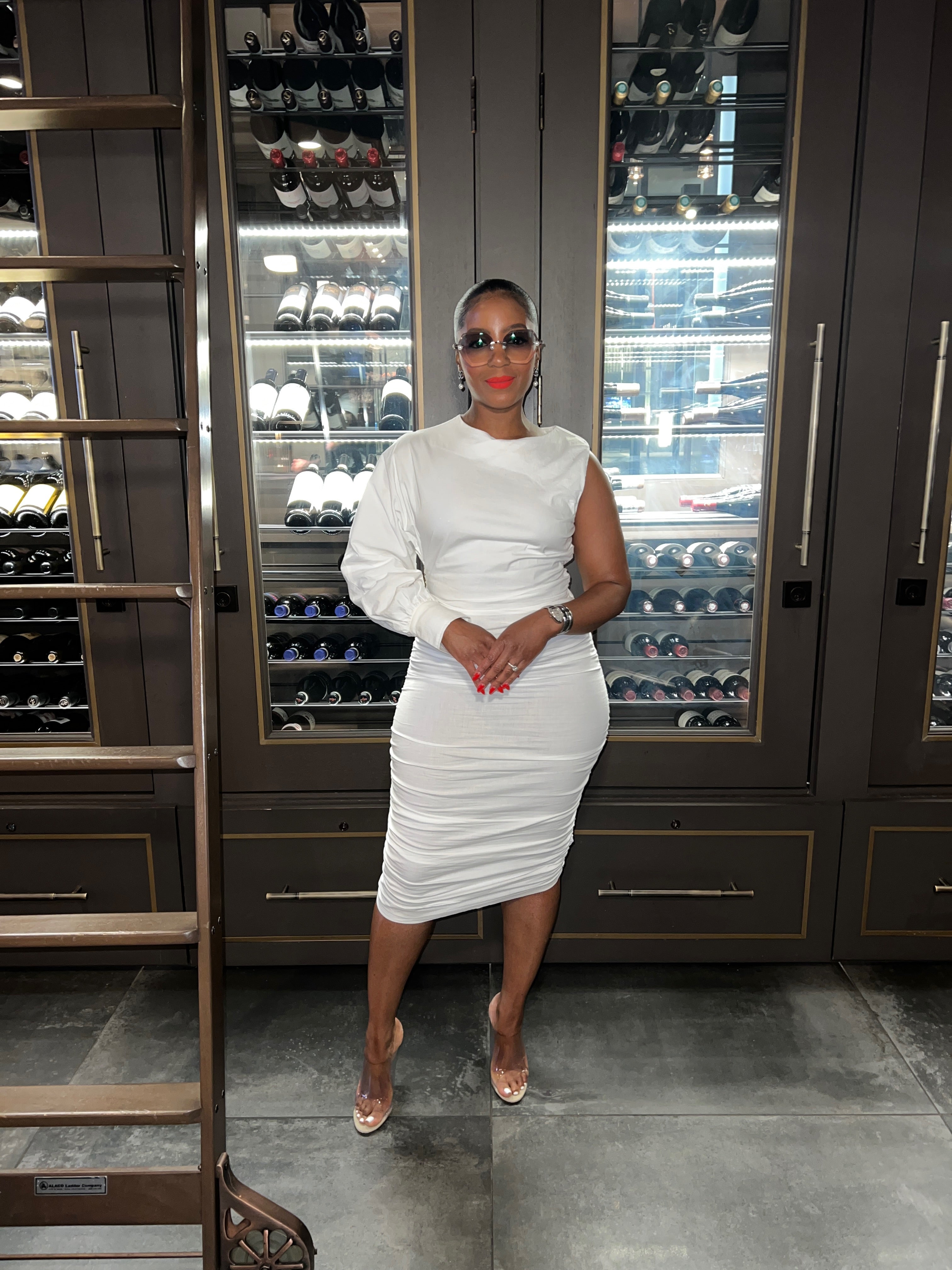 One Shoulder Dress-Final sale - The Vault by Sacha