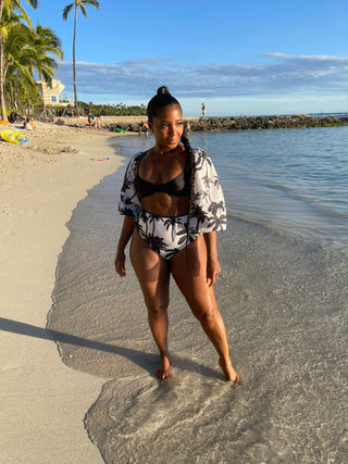 Bahama mama three-piece swimsuit