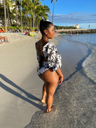 Bahama mama three-piece swimsuit