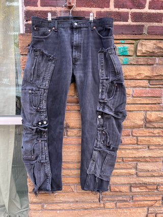 Grey Wash Distressed Chaps - The Vault by Sacha