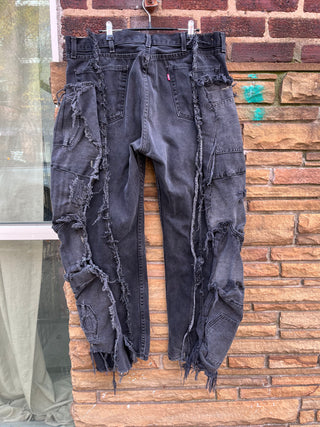 Grey Wash Distressed Chaps - The Vault by Sacha