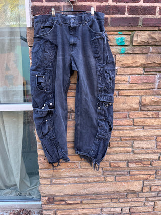 Gray Washed Lee Chaps - The Vault by Sacha