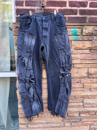 Twinning Gray Washed Chaps - The Vault by Sacha