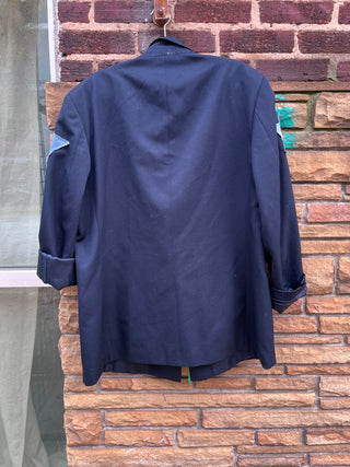 Custom Patchwork E Blazer - The Vault by Sacha