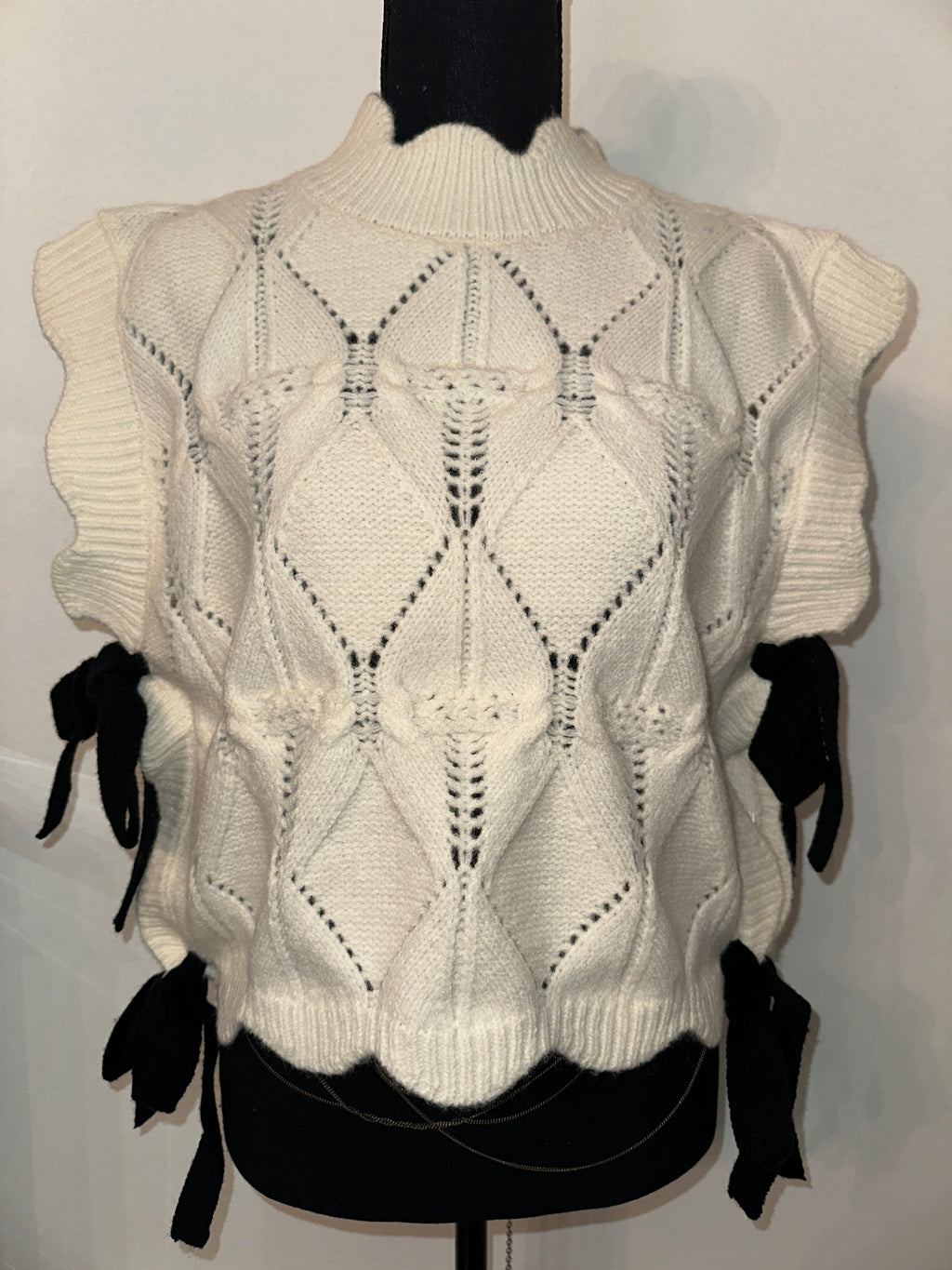 Delicate Details Knit Vest - The Vault by Sacha