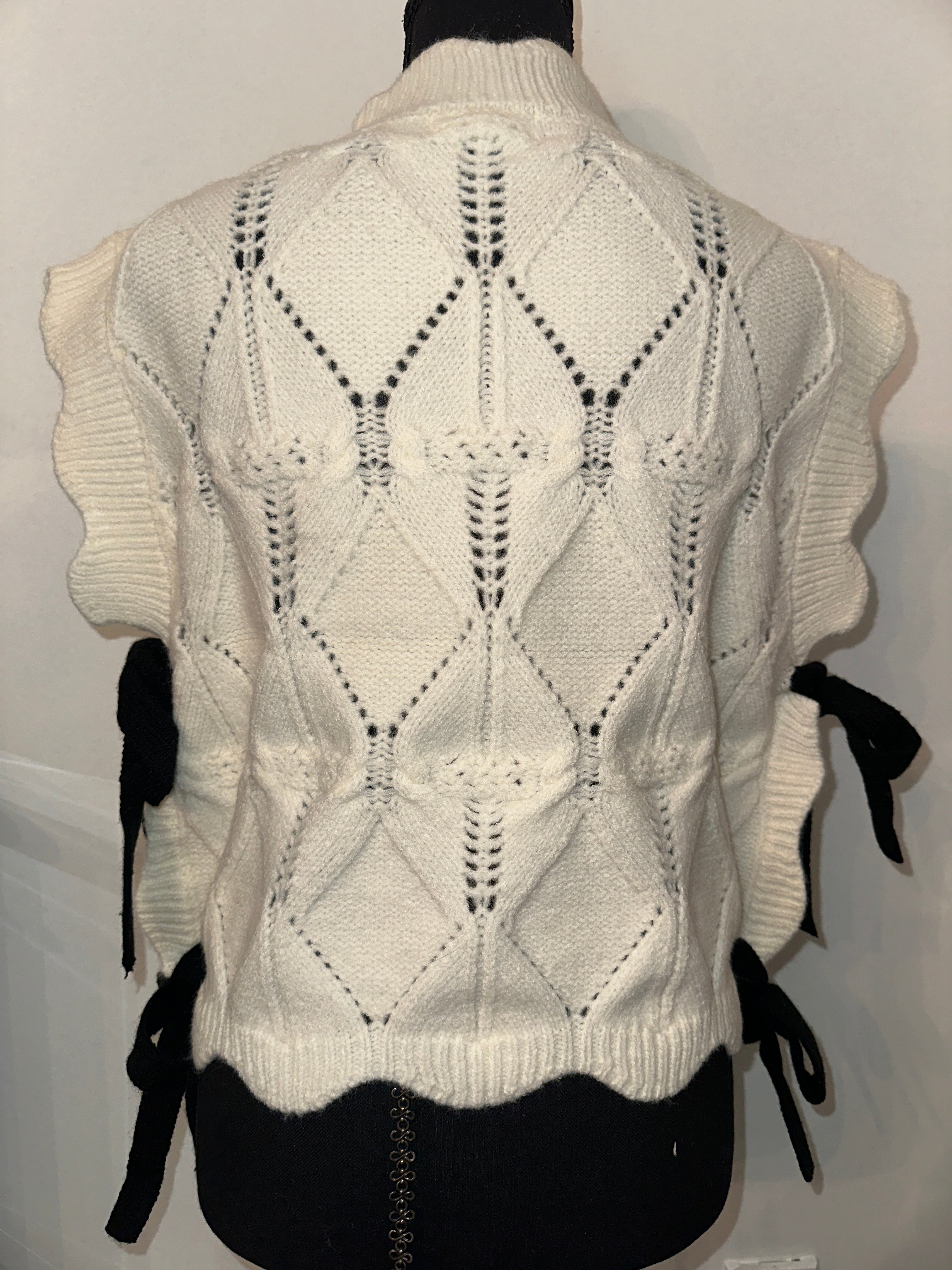 Delicate Details Knit Vest - The Vault by Sacha