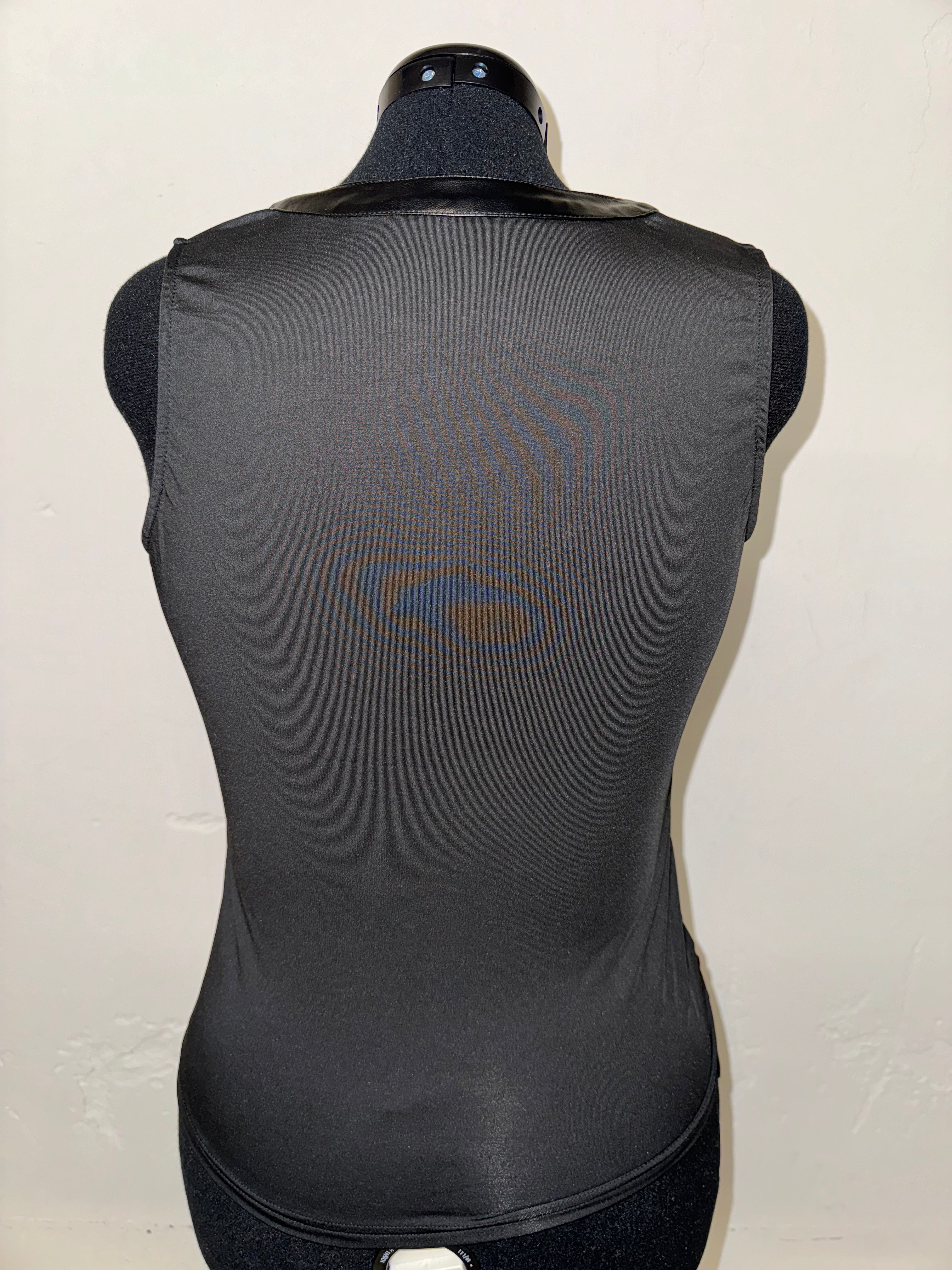 Studded Faux Leather Top | FINAL SALE - The Vault by Sacha