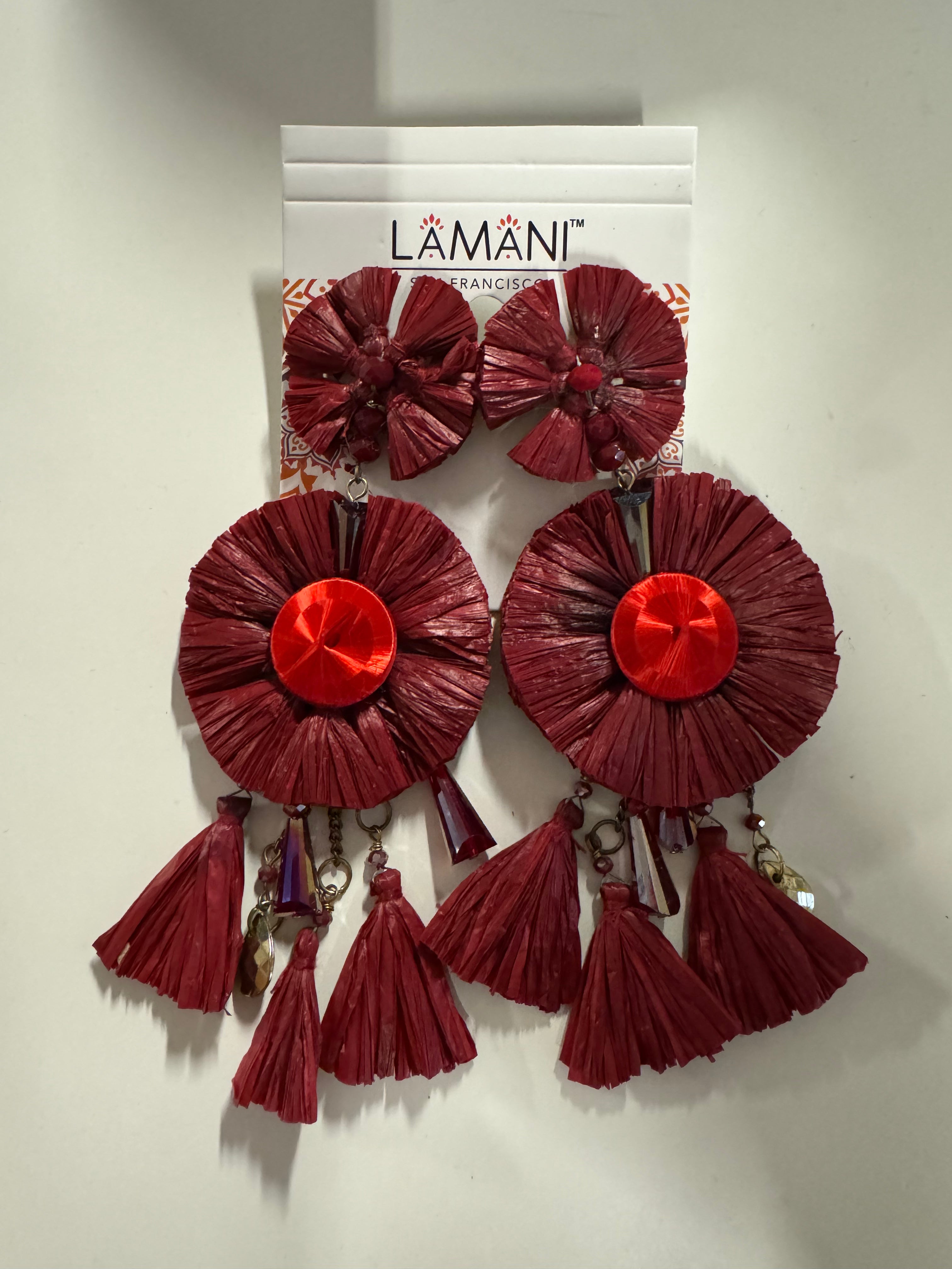 Rouge Flare Earrings - The Vault by Sacha