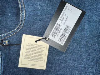 Moschino Stretch Denim Shearling Skirt - The Vault by Sacha