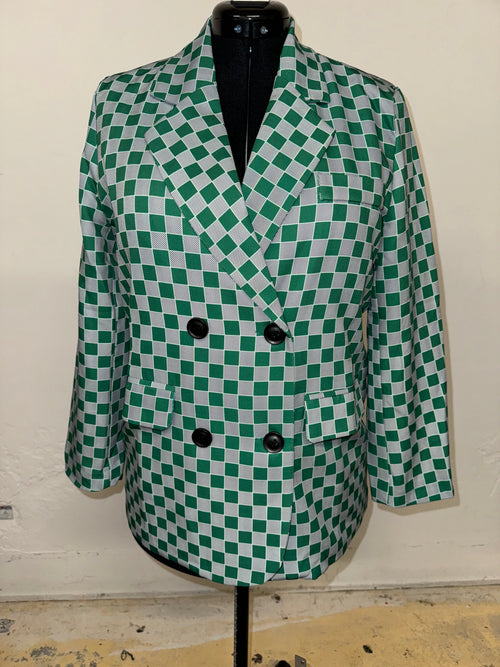 Checkered Blazer | FINAL SALE - The Vault by Sacha