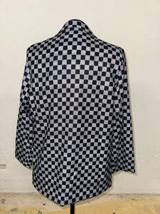 Checkered Blazer