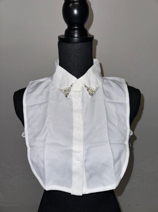 Half Embellished Collar Top | FINAL SALE - The Vault by Sacha