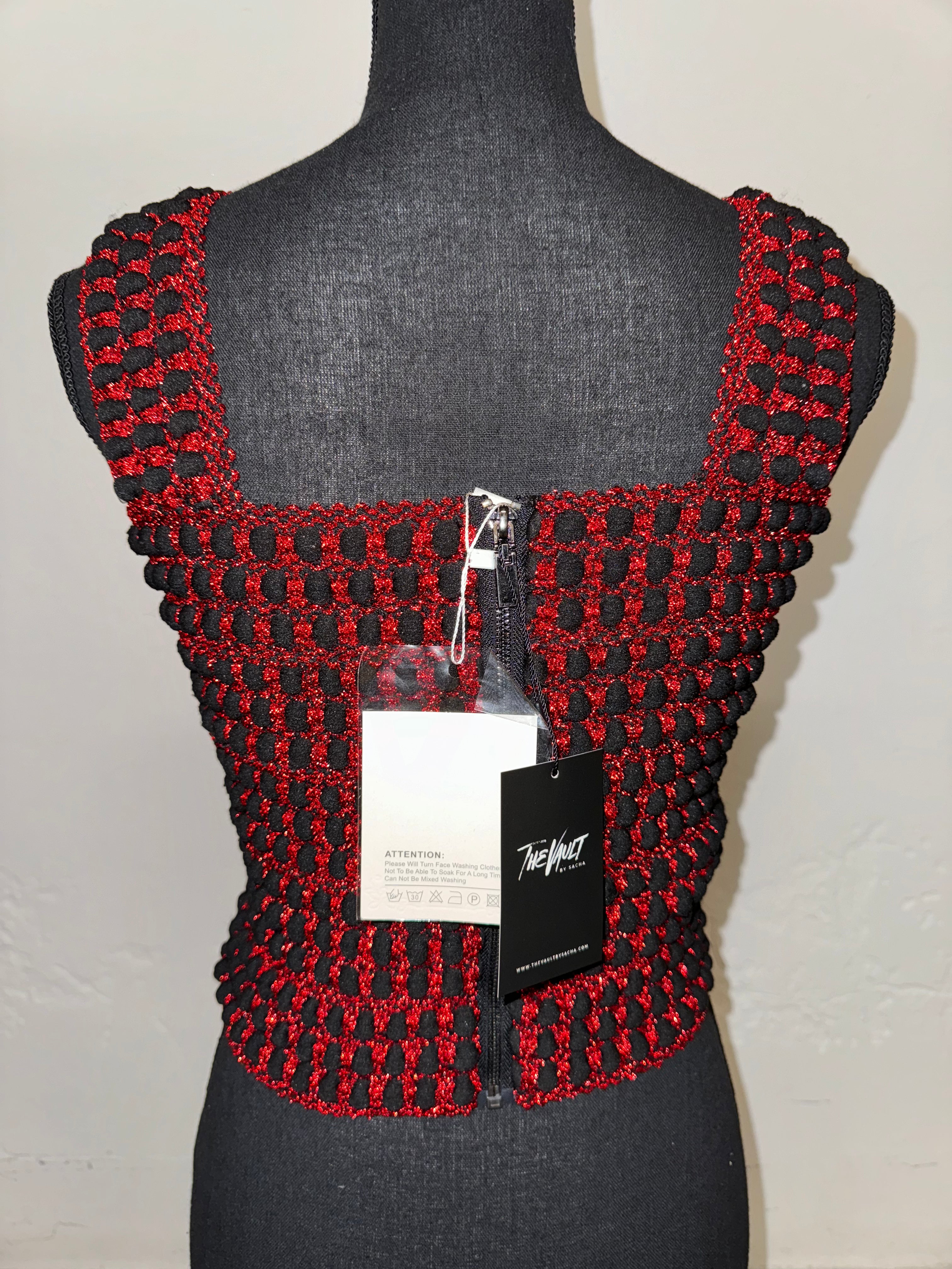Criss Cross Woven Crop Top | FINAL SALE - The Vault by Sacha