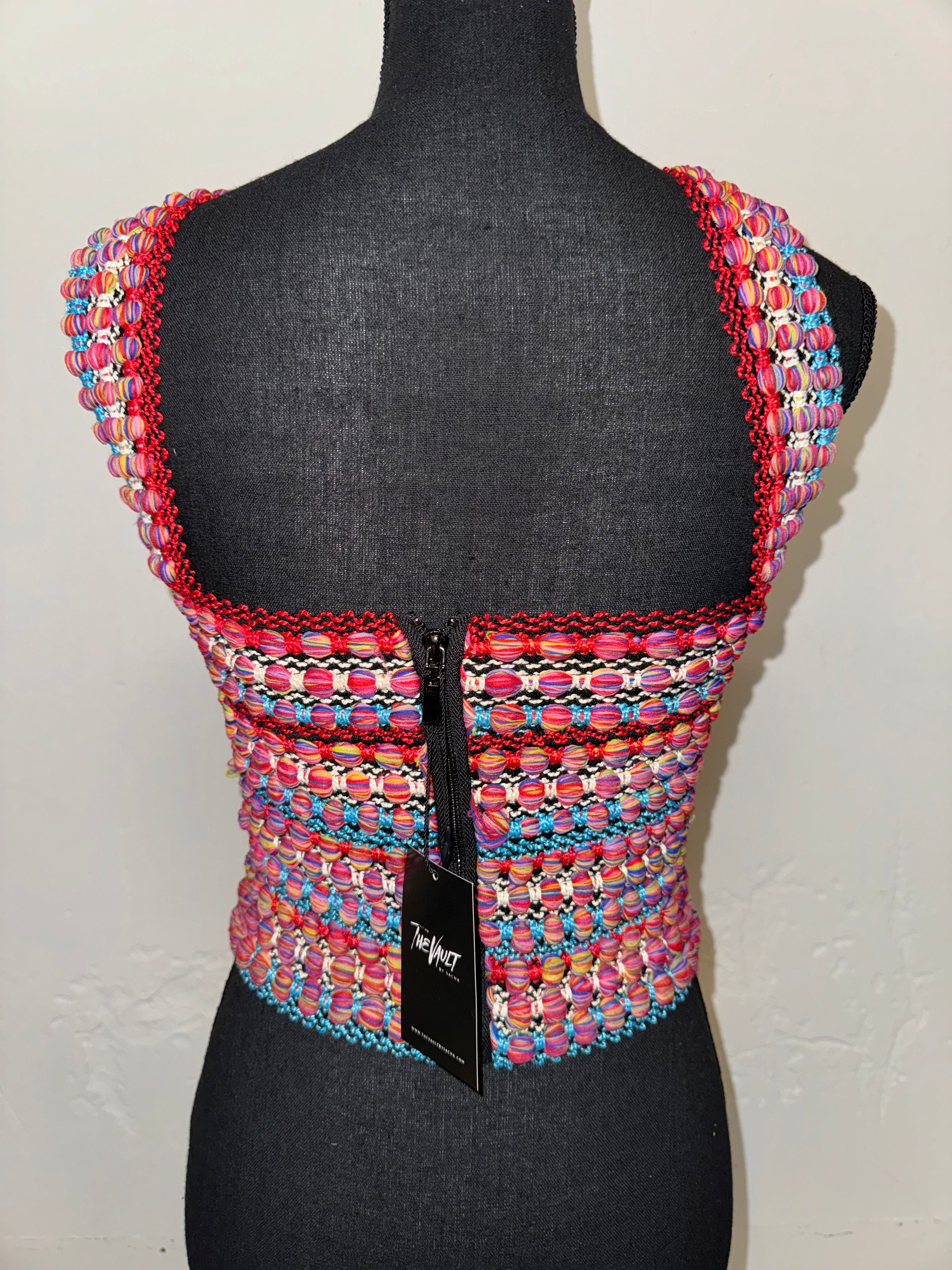 Criss Cross Woven Crop Top | FINAL SALE - The Vault by Sacha