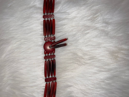 Buffalo Bone Beaded Stone Tribal Native American Necklace - The Vault by Sacha