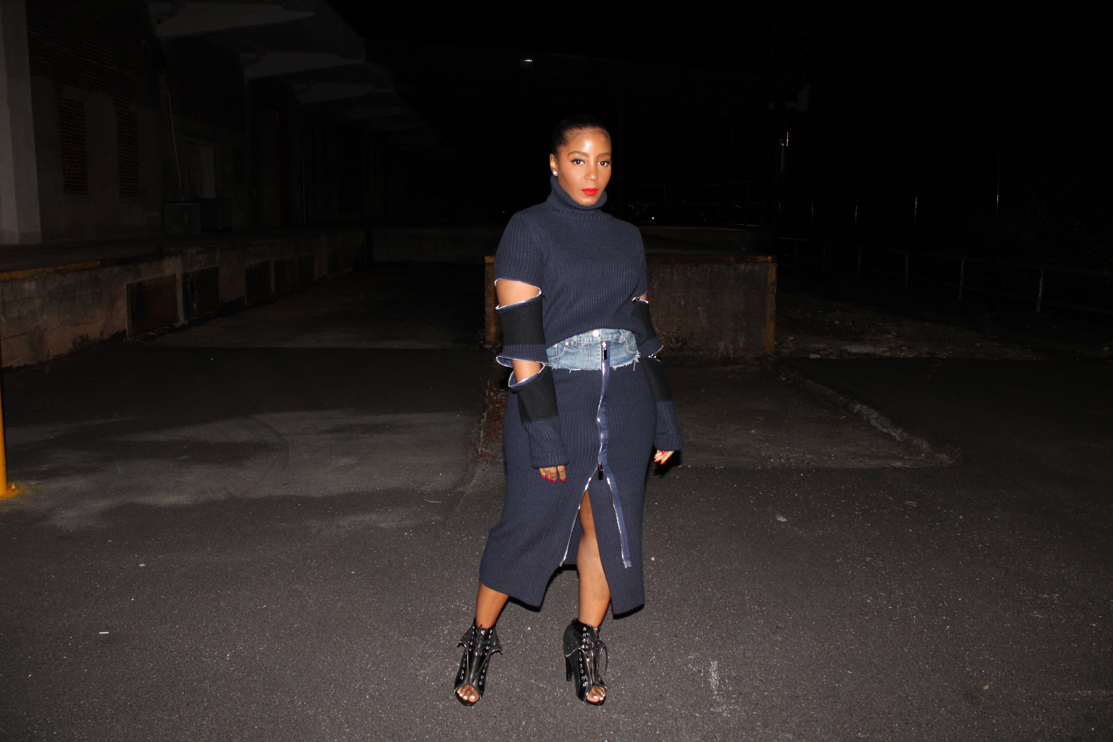 Zipper Sweater Skirt Set-Sold Separately- Choose Sizes - The Vault by Sacha