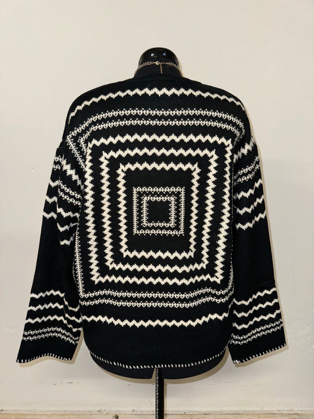 Square Maze Sweater | FINAL SALE - The Vault by Sacha