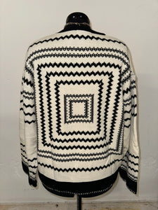 Square Maze Sweater