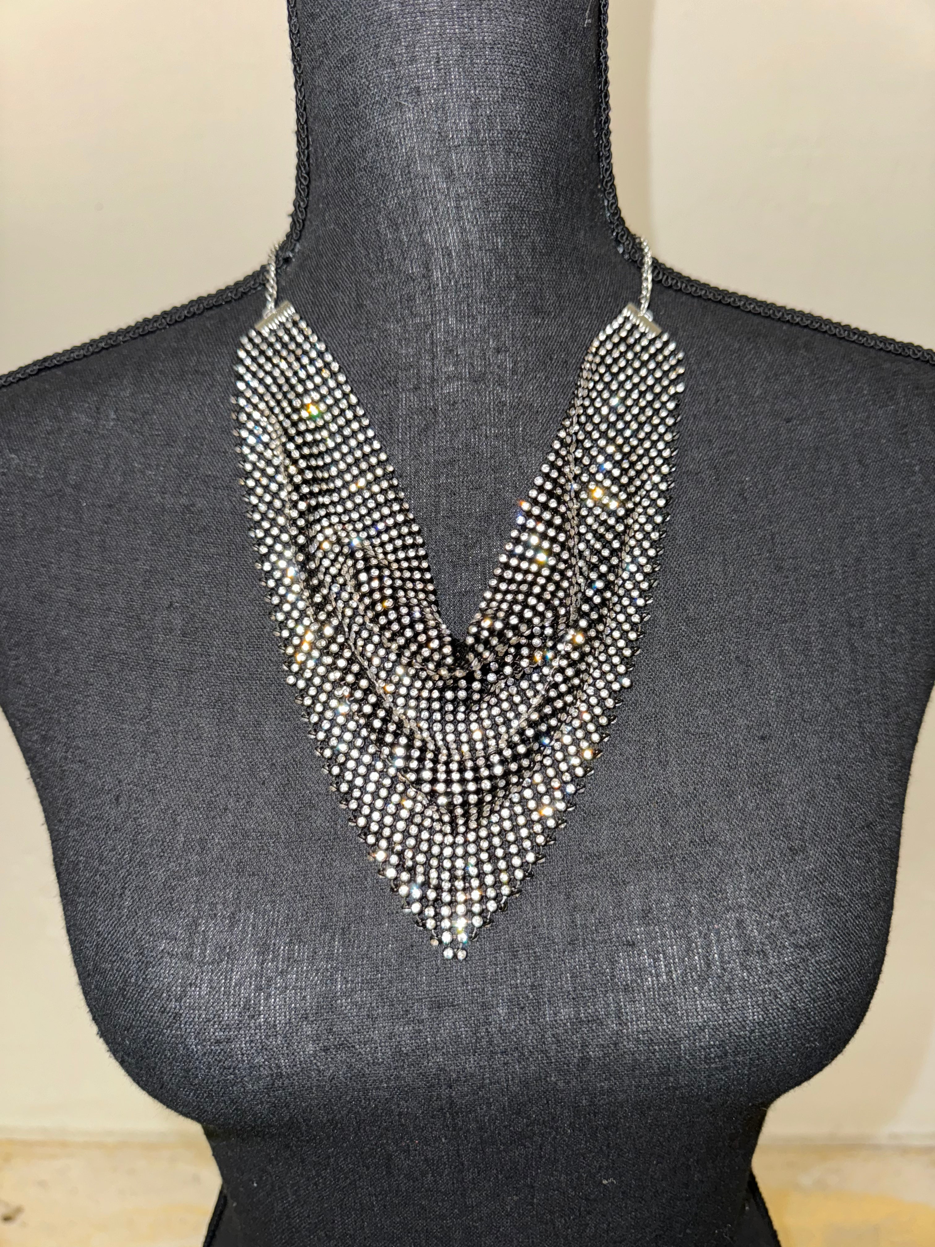 Glitz & Glam Bandanna Necklace