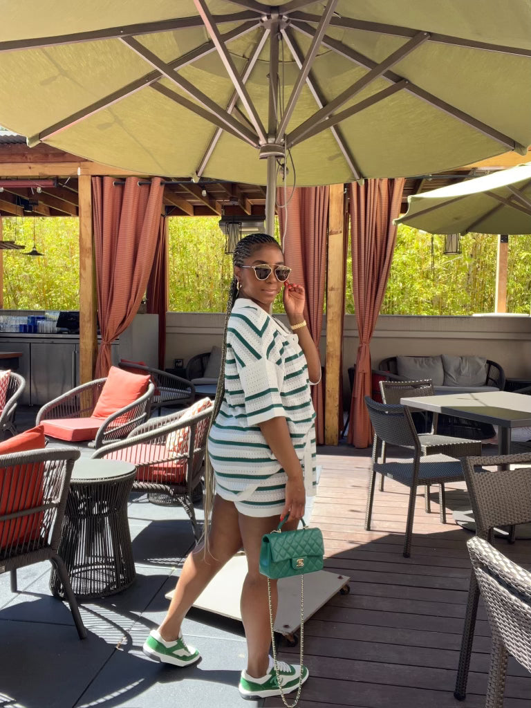 Knit Striped Set-Final Sale - The Vault by Sacha