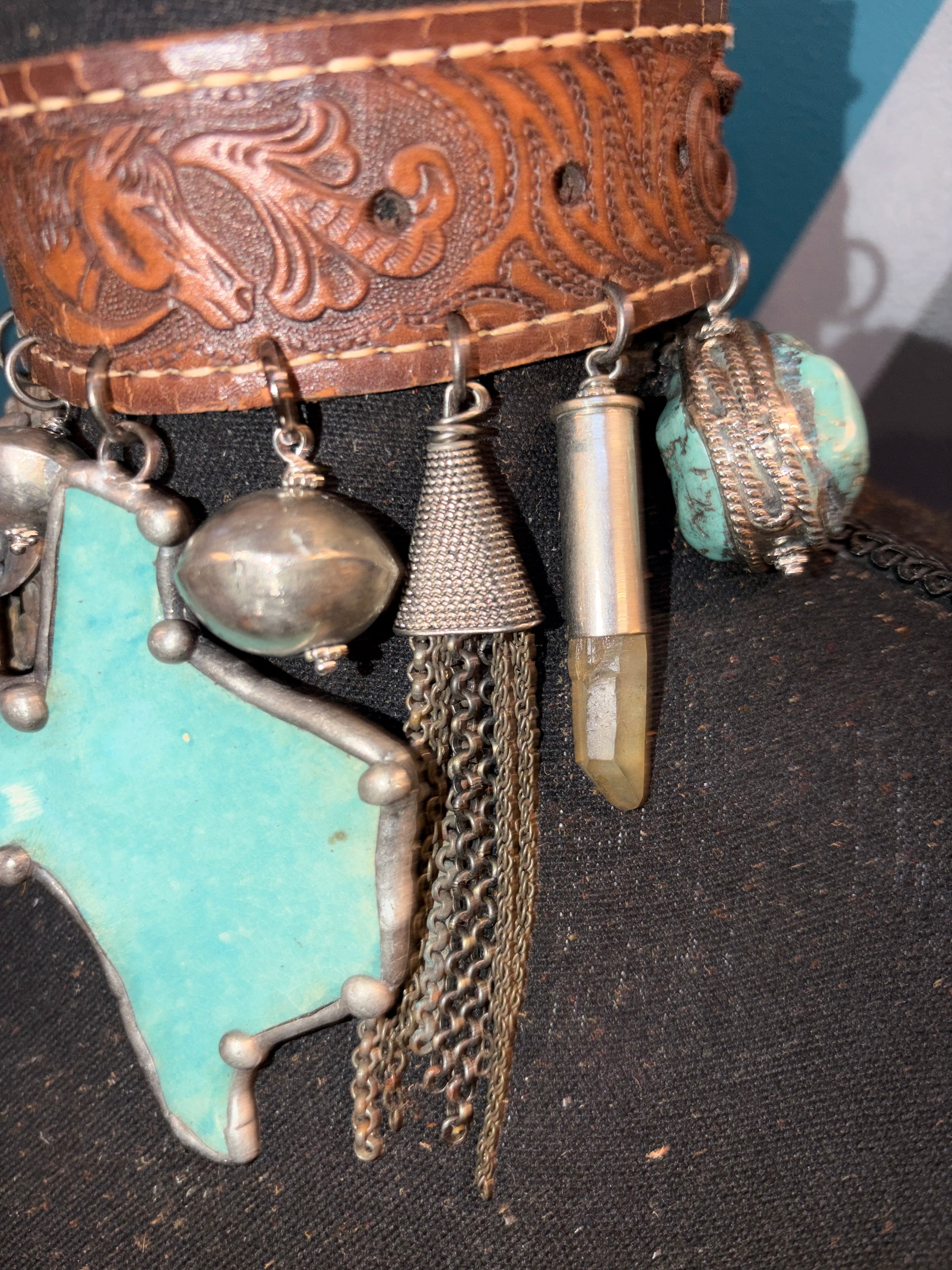 Home State Handmade Leather Choker - The Vault by Sacha