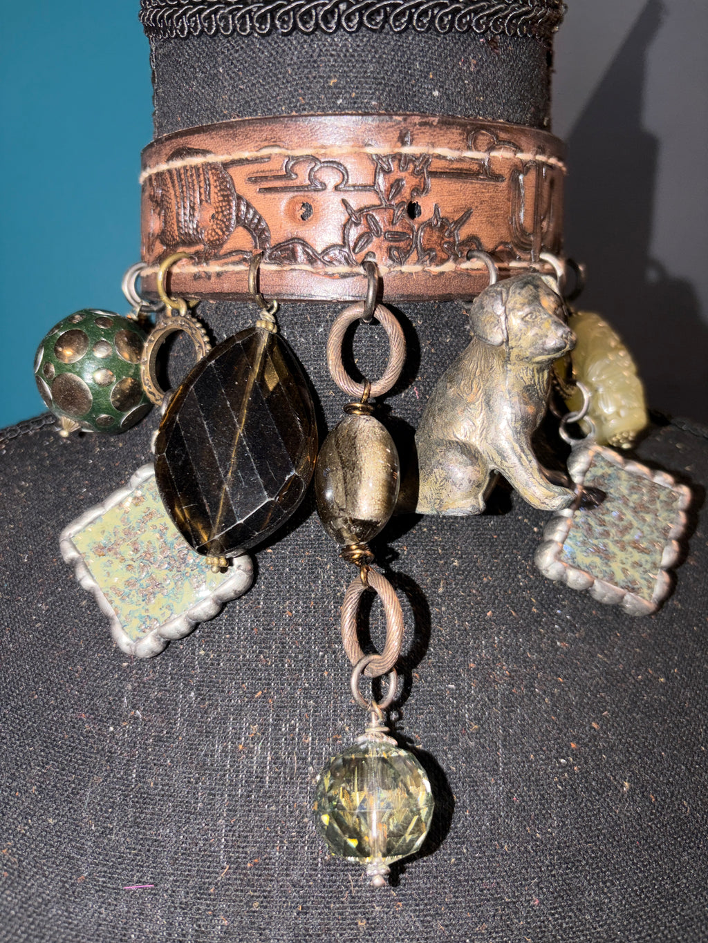 Good Dog Handmade Leather Choker - The Vault by Sacha