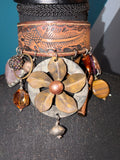 Pistols & Petals Handmade Leather Choker - The Vault by Sacha
