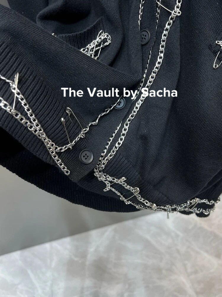 Chain Cardigan