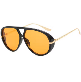 Chunky Black Aviator
