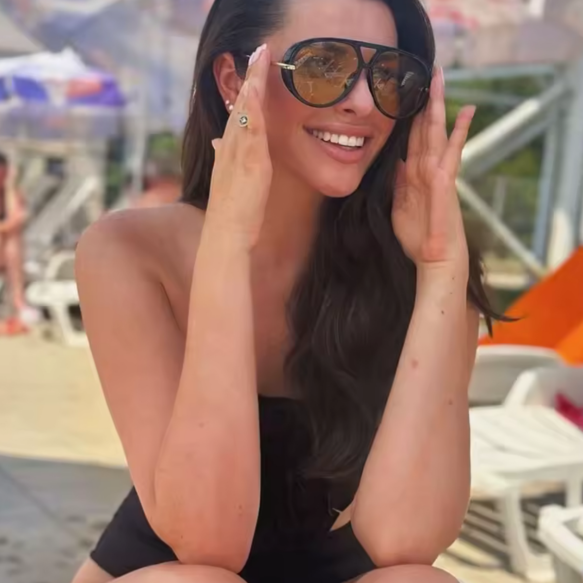 Chunky Black Aviator - The Vault by Sacha