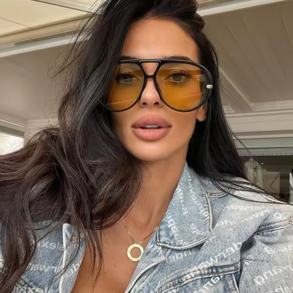 Chunky Black Aviator - The Vault by Sacha