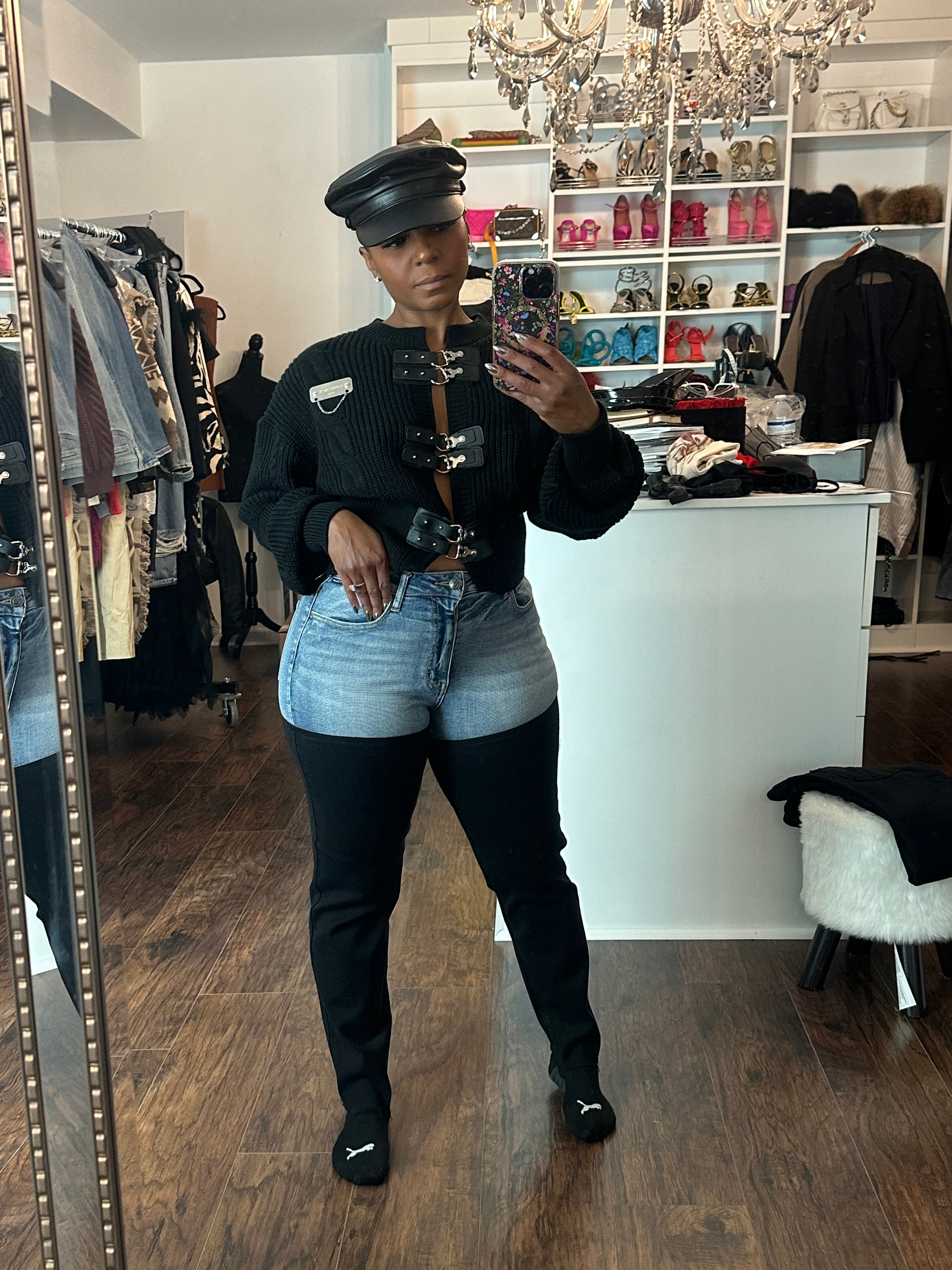 Two Toned Jeans - The Vault by Sacha