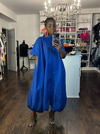 Blue Bubble Dress - The Vault by Sacha