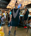 Studded Crystal Dress w/Pockets - The Vault by Sacha